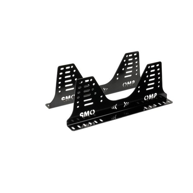 OMP Racing HC923 Steel Seat Brackets, Low Mount - 36 Hole