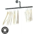 thumbnail image 3 of Ironwerks Designs 20" Urban Industrial Pipe Wall Rack - Clothing Rack, Closet Organization, Retail Display, Black, 3 of 7