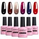 thumbnail image 1 of Esmalte de uñas AIMEILI en gel, juego de 6 unidades, 10 ml, vegano, libre de crueldad animal, 1 of 9