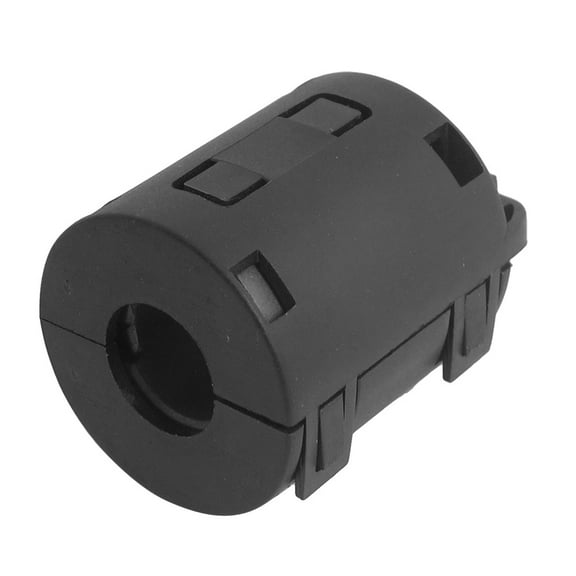 Unique Bargains Unique Bargains 13mm Cable Cylindrical Ferrite Core Noise Reduce Filter Black