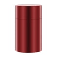 thumbnail image 1 of DOLITY Pot de Rangement Scellé en Aluminium Simple Contenant Anti-Odeurs pour Thé Café Sucre Rouge, 1 of 9