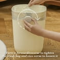 thumbnail image 5 of Floleo Garbage Bin Clip, Rotating Trash Can Waste Basket Garbage Bin Clamp Washroom Trash Can Bag Clips Garbage Rubbish Bag Clip Anti-Slip Fixation Clip Holder Black of Friday Deals 2024, 5 of 7