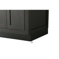 thumbnail image 4 of Elegant Kitchen and Bath Alden 24 Inch Single Bathroom Vanity In Mocha Brown, 4 of 13