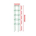 thumbnail image 1 of Steel Trellis Plant Support Frame – Climbing Vine Rack for Flowers, Vegetables & Potted Plants, 1 of 7