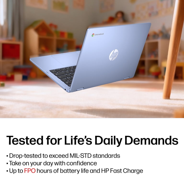 HP Chromebook x360 14 Laptop PC 2K Chrome OS Intel N150 4GB 128GB