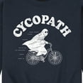 thumbnail image 3 of Instant Message - Cycopath - Men's Crew Neck Fleece Pullover, 3 of 6
