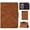 Brown, variant on for iPad mini 6th Gen 2021 / mini 7th Gen 2024 Folio Smart Case, Slim Fit PU Leather Shockproof Full Protection Magnetic Case Cover with Smart Auto Wake / Sleep & Kickstand & 3 Card Slots, Brown