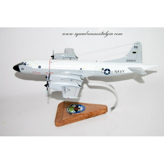 Lockheed Martin® P-3A Orion, VQ-1 World Watcher  (1983), 1/78th (18") Mahogany Model