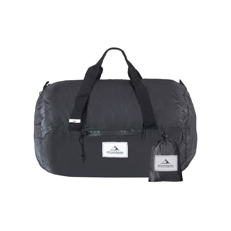 Montem Otavalo Duffle Bag Travel Packable Duffel Overnight Weekender Grey