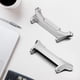 thumbnail image 5 of [Plata] [Paquete 2] Conector 2 Piezas Adecuado para Galaxy Watch 7 Ultra 47 Mm Conector Reloj Cabeza Metal Diámetro Interior 22 Mm Material Aleación Zinc (Plata, 5 of 7