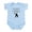 Sky Blue, variant on CafePress - Snowboard Like My Mommy Body Suit - Baby Light Bodysuit, Size Newborn - 24 Months