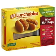 Oscar Mayer Lunchables: 3 Ct Mini Hot Dogs, 4.1 oz