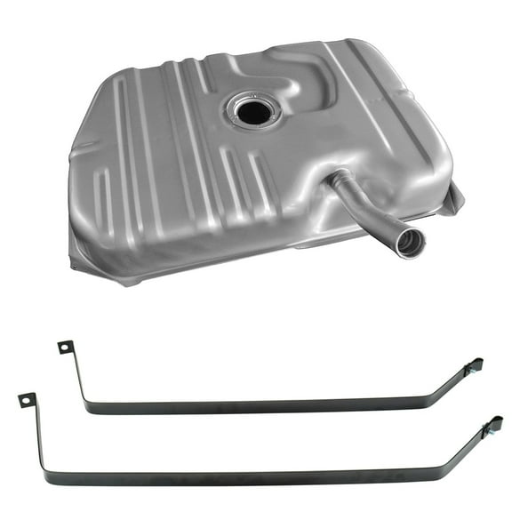 TRQ Gas Fuel Tank 17 Gallon w/ Strap Kit Set for Century Regal Cutlass/Supreme FTA65966