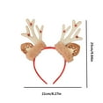 thumbnail image 3 of WEGFTDUOP Christmas Headbands Holiday Antlers Headbands Holiday Gifts Hairpins Decorations Holiday Products, 3 of 6