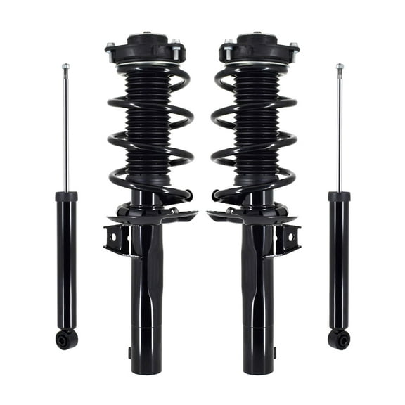 Set of 4 Front Quick Strut-Coil Spring-Rear Shock For 2005-2018 Volkswagen Jetta