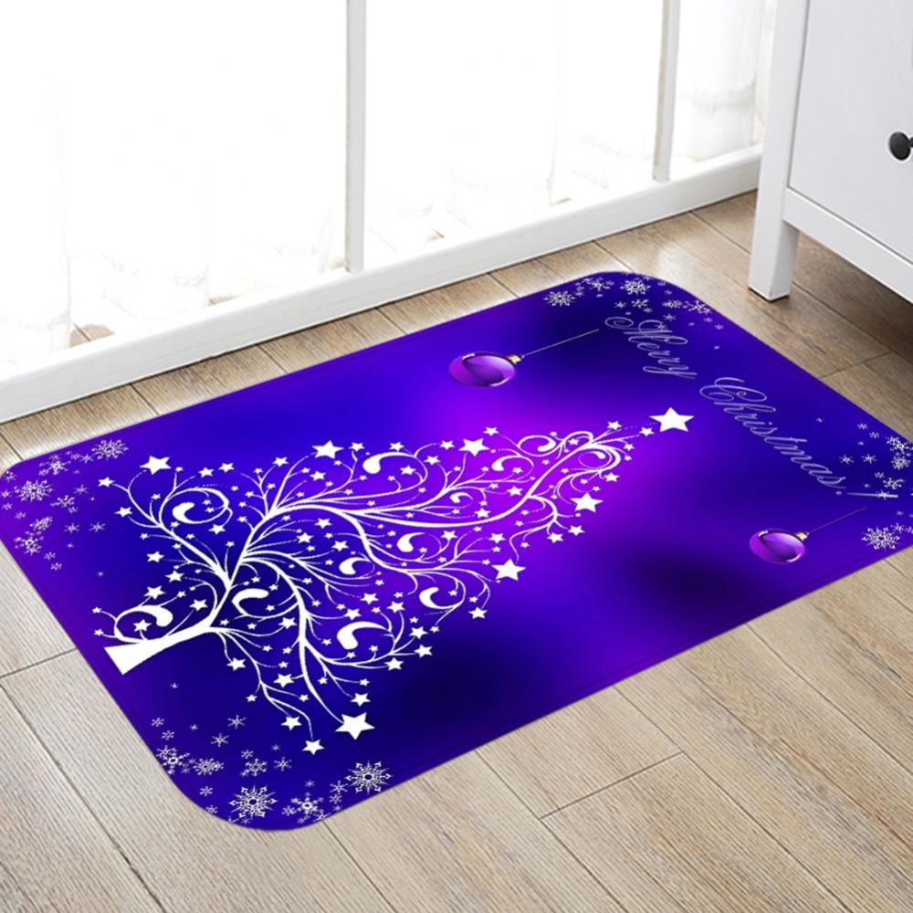Purple Butterfly Art Carpets Bedroom Area Rugs Living Room Floor Doormats Decor 