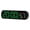 Green, variant on Antqov Multifunctional Clock Living Room Wall Clock Home Bedside Decoration Digital Electronic Clock Silent Clock Temperature and Humidity Color Screen Clock, Home Accessories