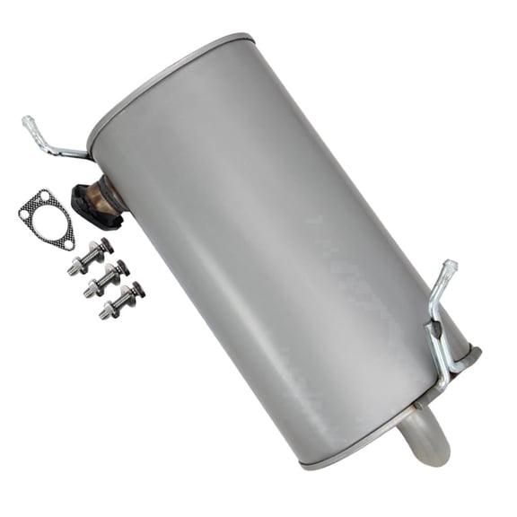 Northeastern Exhaust Rear Muffler Fits 2014-2019 Mitsubishi Outlander 2.4L SUV - Direct Fit | Stainless Steel Exhaust System | Gasket, Bolts & Nuts