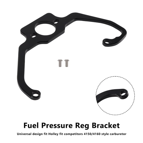 Fuel Pressure Reg Bracket Fit Holley Fit For Competitors 4150/4160 Carburetor