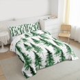 thumbnail image 3 of Manfei Boys Girls Xmas Jungle Bedding Comforter Set 2pcs,Merry Christmas Twin Comforter Sets Microfiber,Green White Breathable Bedding Set,Luxury Bedroom Decor,Reversible, 3 of 8