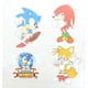 thumbnail image 1 of Pegatinas de vinilo Sonic The Hedgehog, juego de 4 personajes, 1 of 2