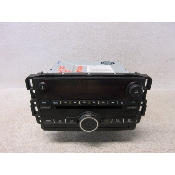 Pre-Owned 2007-2008 Saturn Outlook AM FM 6 Disc CD Radio Receiver OEM LKQ - Verify Specific Vehicle Fitment In Description - (Good)