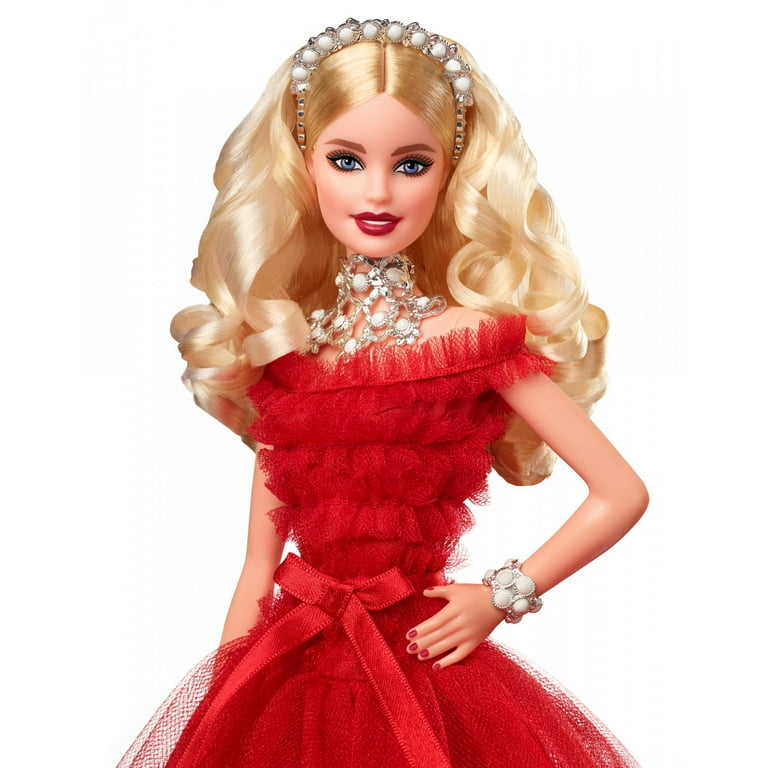 Tips Spain off 2018 Holiday Collector Barbie Signature Doll with Stand - Walmart.com