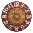 thumbnail image 5 of Boho Mandala Vintage 10 inch Wall Clocks Non Ticking Easy to Read Battery Decorative for Home Bathroom Kitchen Bedroom Living Room, 5 of 8