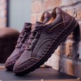 thumbnail image 2 of Xishao Verano Zapatillas de Deporte para Hombre Slip On Mocasines de Cuero Ligero Caminar Moda Cómodo para el Trabajo de Oficina Xishao ropa, 2 of 2