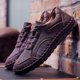 thumbnail image 2 of Xishao Verano Zapatillas de Deporte para Hombre Slip On Mocasines de Cuero Ligero Caminar Moda Cómodo para el Trabajo de Oficina Xishao ropa, 2 of 2