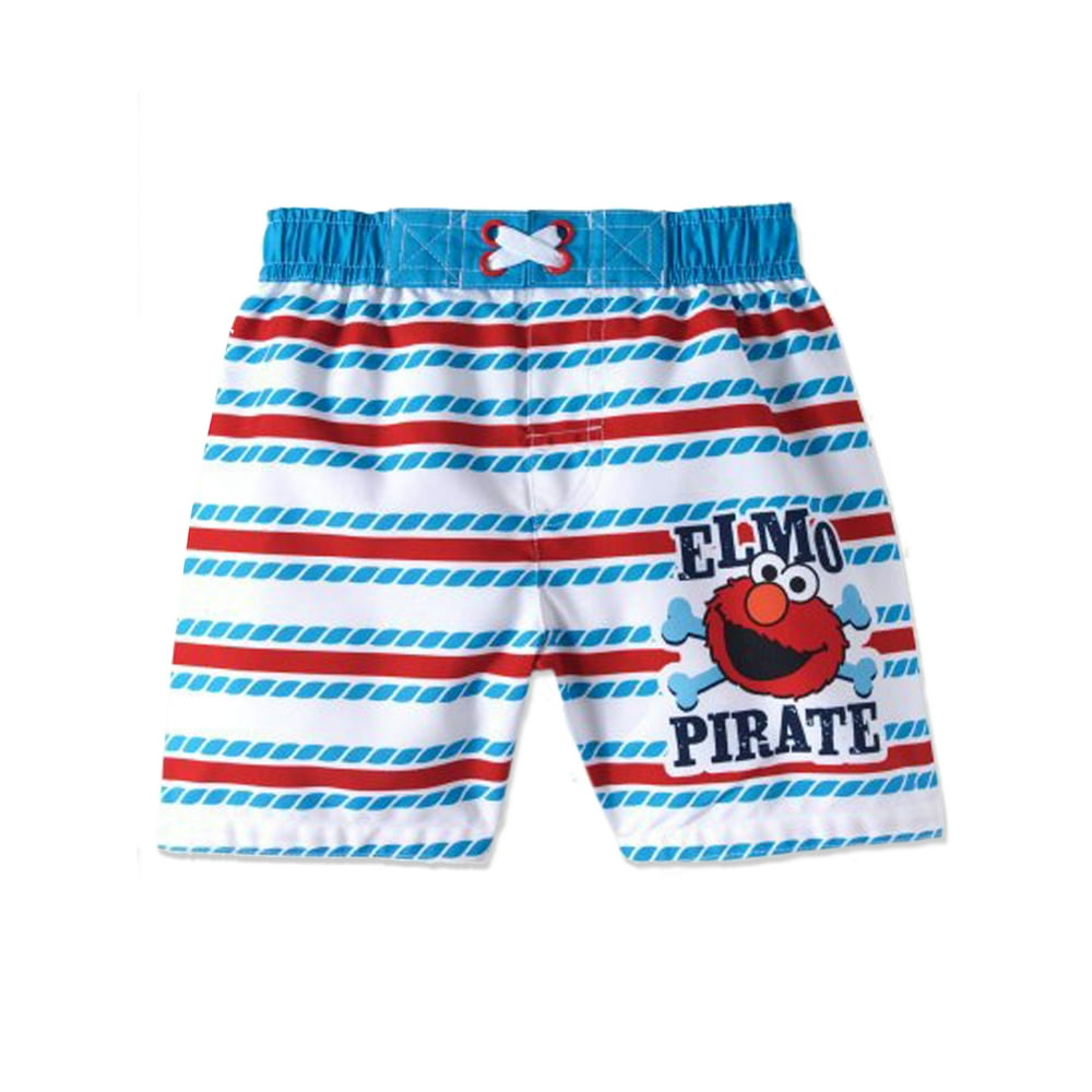 Sesame Street Sesame Street Elmo Boys' Swim Trunks Swimwear (Infant