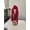 Raspberry, variant on Luxurious Women's Jacquard Wrap Scarf – Oversized Silky Paisley Fringe Shawl, Vibrant Colors