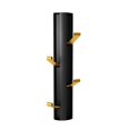 thumbnail image 1 of Fashionable black gold folding clothes hook vertical hook multifunctional hook, 1 of 8