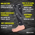 thumbnail image 2 of Manchons de Compression pour Mollets pour Hommes Femmes. Chaussettes de Compression Sans Pieds Sans Pieds., 2 of 5