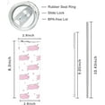 thumbnail image 2 of Pink Pig Skinny Tumblers with Lids and Straws, Cute Piggy Double Wall Vacuum Slim Travel Cups 20 OZ for Pig Lover, 2 of 6