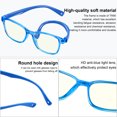 thumbnail image 6 of Comvin Kids Blue Light Blocking Glasses 2 Pack, Anti Eyestrain & UV Protection, Computer Screen Gaming TV Phone Glasses Anti Glare for Teen Boys Girls Age 3-12, 6 of 7