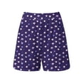 thumbnail image 4 of Maean Women Pajamas Set 2 Piece Pjs Shorts Short Sleeve Tops Sleepwear Loungewear Loose Comfortable Sets, 4 of 7