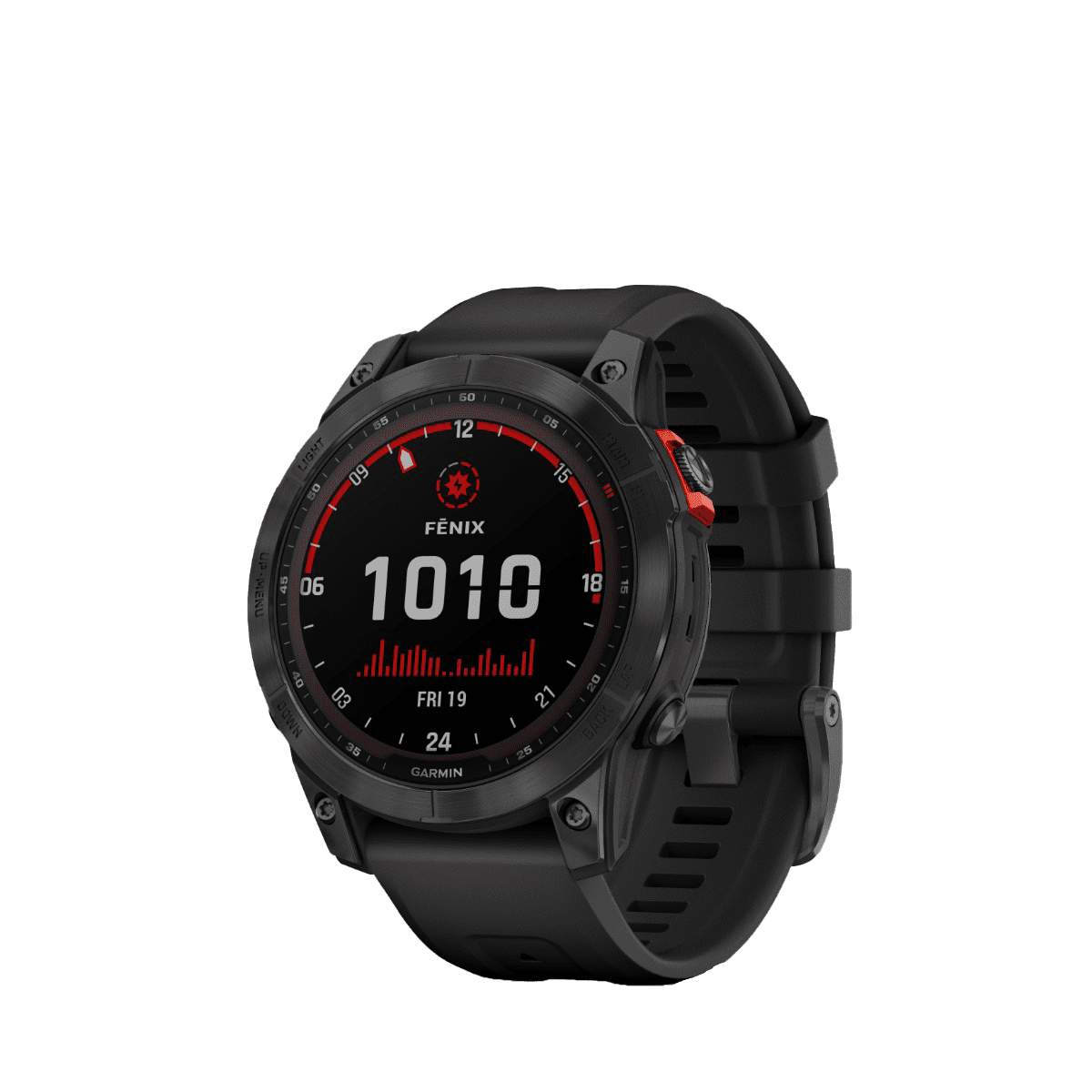 Garmin fenix 7 - Solar Edition, Slate Gray with Black Band