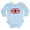 Sky Blue, variant on CafePress - Union Jack Flag Of The Long Sleeve Infant Bodysuit - Long Sleeve Cotton Baby Bodysuit