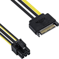 thumbnail image 2 of Sata Power Cable/Sata 15 Pin to 6 Pin Power Cable/Sata to PCI Express, 2 of 5