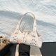 thumbnail image 4 of Bolso Embrague La Parte Superior Del Hombro Pu Cuero para Mujeres Rivet Punk Hobo Por Compra Viajes, 4 of 9