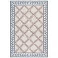 thumbnail image 2 of Safavieh Easy Care Beckett Trellis Area Rug, Ivory/Light Blue, 6' x 9', 2 of 12