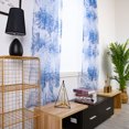 thumbnail image 6 of 2X A Curtain Trees Sheer Curtain Tulle Window Treatment Voile Drape Valance Fabric Curtain, 6 of 9