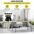 thumbnail image 5 of 18 Inch Hairpin Table Legs, 4 PC Hairpin Table Legs Set, Steel Hairpin Legs with 3 Sturdy Rods, Black Furniture Legs to Create Table, 5 of 5