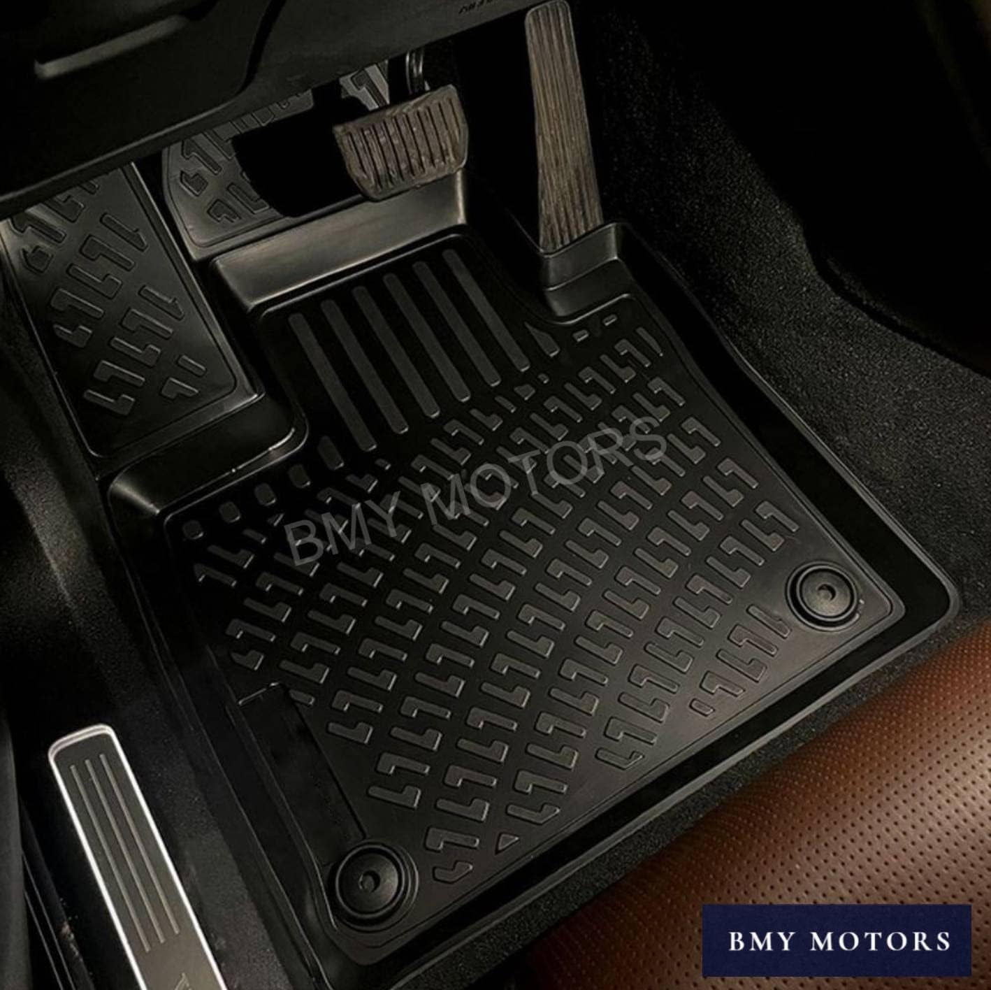 Car Floor Mats + Cargo Liner (Full SET) Compatible for Toyota RAV4 2006-2012 Waterproof | All Weather