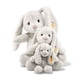 thumbnail image 3 of Peluche Conejo Hoppie Steiff Gris Claro 18 cm, 3 of 6