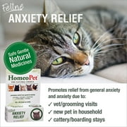HomeoPet Feline ANXIETY RELIEF Calming Support Drops for Cats, 15 mL