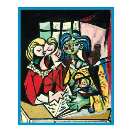 Mudpuppy Pablo Picasso Two Girls Reading 200 Piece Puzzle ...