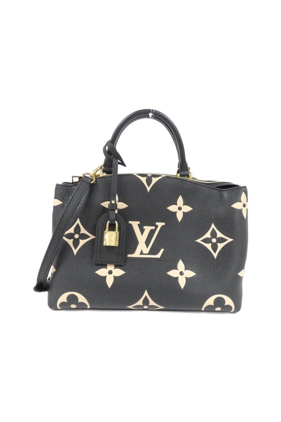 Pre-Owned Louis Vuitton Two-Tone Monogram Empreinte Petit Palais PM M58913 Handbag