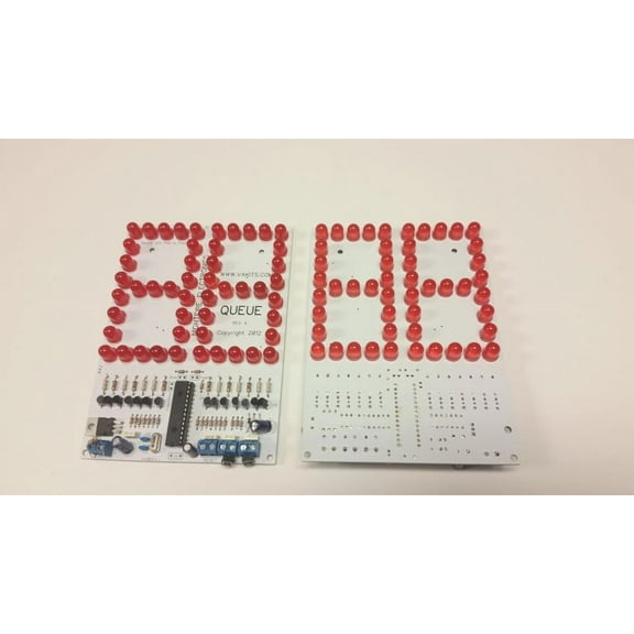 LED Scoreboard 6" BLUE - Built and Tested